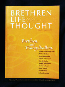 Brethren Life & Thought Vol 61 Supplement