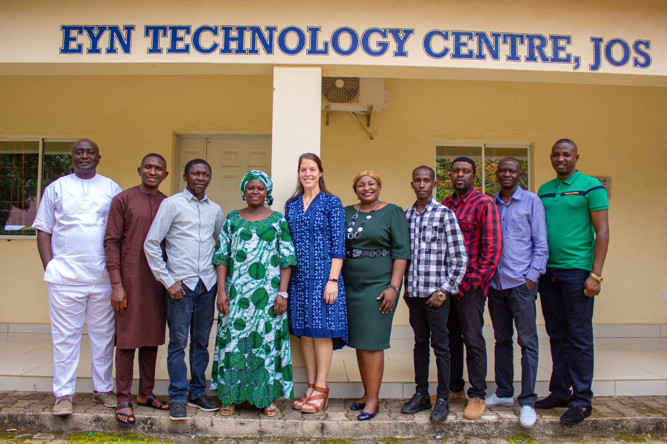 Students and Staff in Nigeria